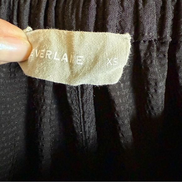 Everlane The Satin Pull-On Pant w/ Pockets. Black Size XS #1638 - Picture 11 of 11